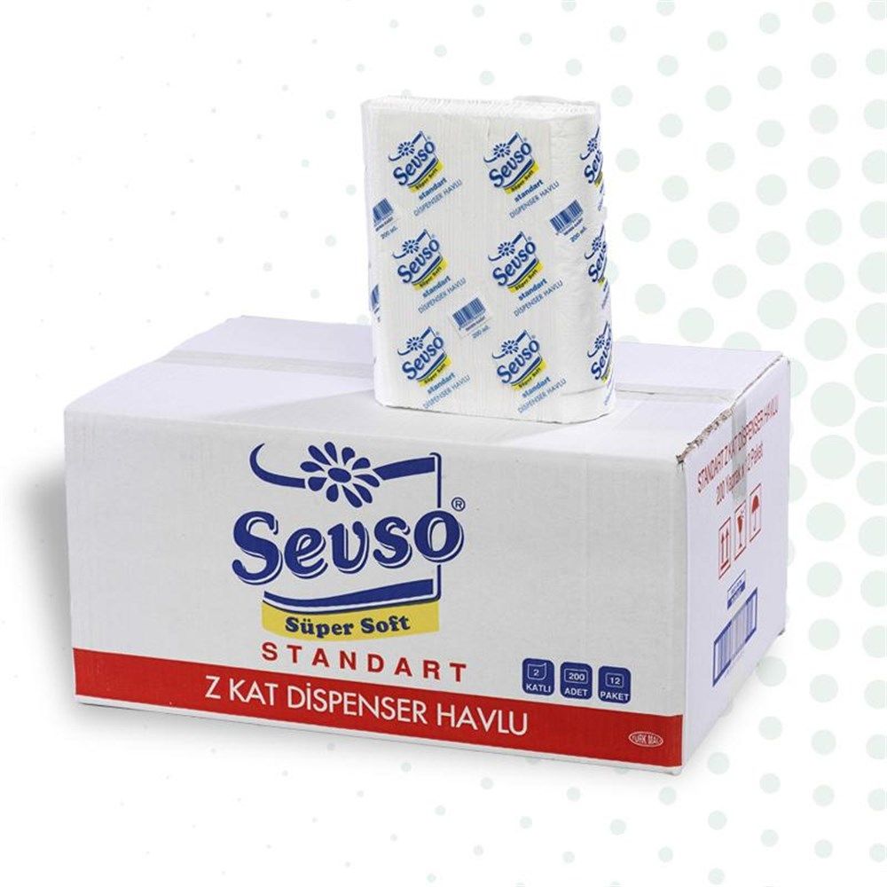 Z Katlama Havlu 12'li Paket